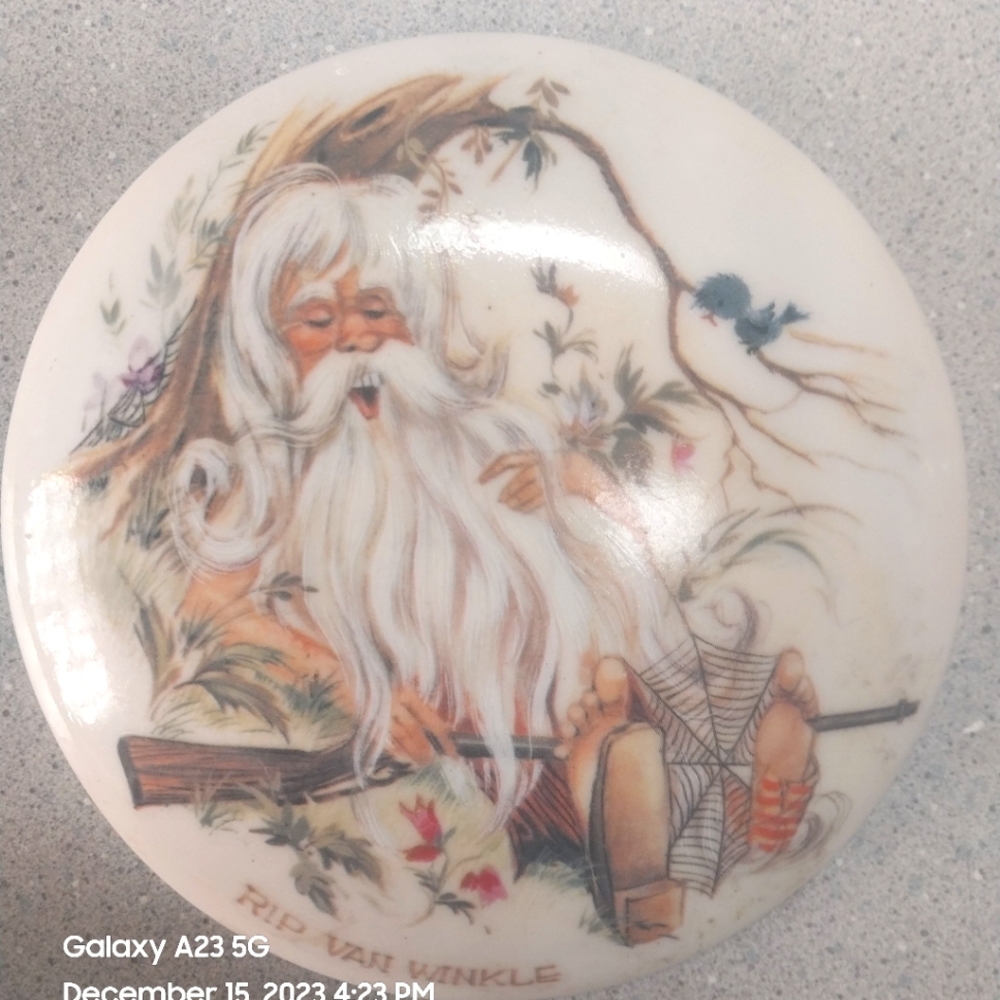 Vintage Rip Van Winkle wall decor